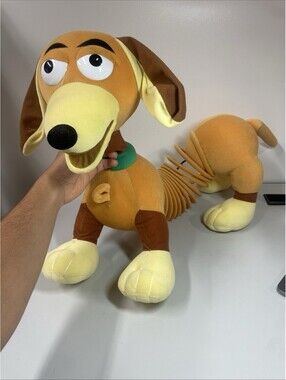 Disney Pixar Toy Story Giant Jumbo Plush Slinky Dog Plush 19" to 36" 2014